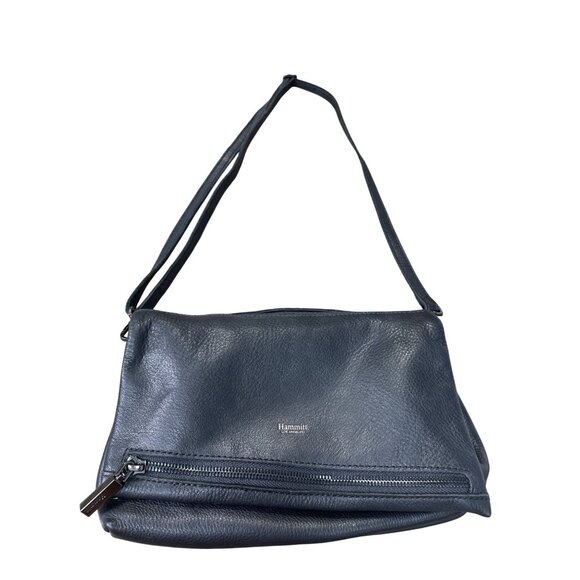 Hammitt Handbags - Hammitt Los Angeles  womans black pebbled Leather Crossbody Handbag SKU 8994